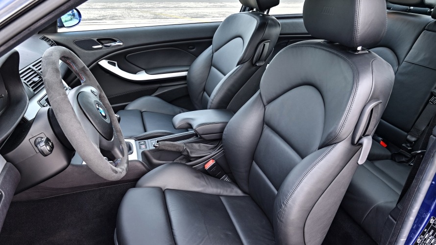 E46 BMW M3 Coupé leather sports seats