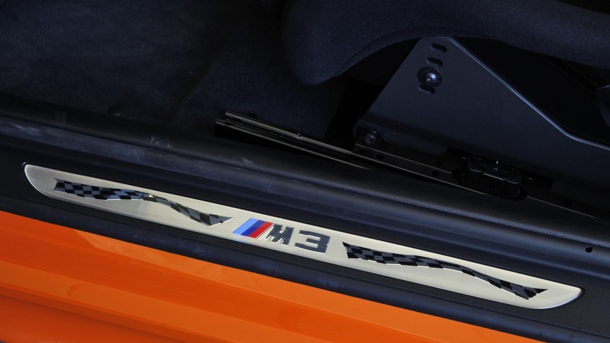 BMW M3 GTS door sills