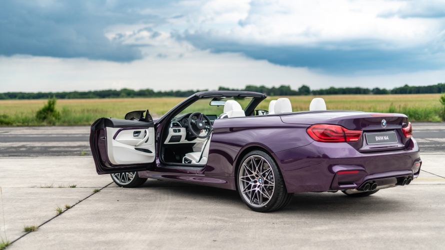 BMW M Colours Vol. 5 - the BMW M4 in Signal Green and Purple Silk