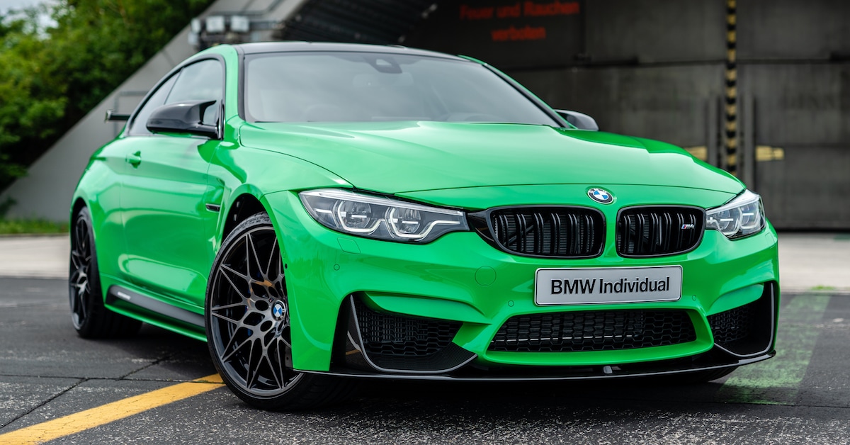 Bmw m4 green