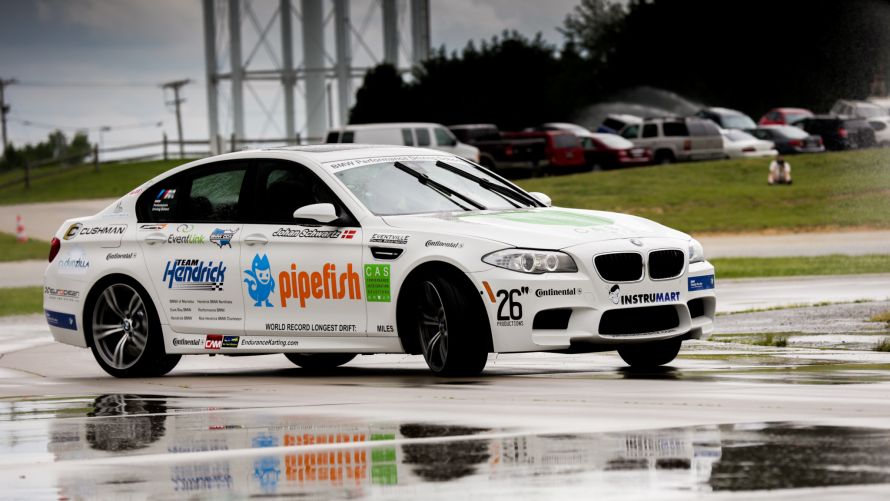 Bmw M5 Guinness World Record For Drifting