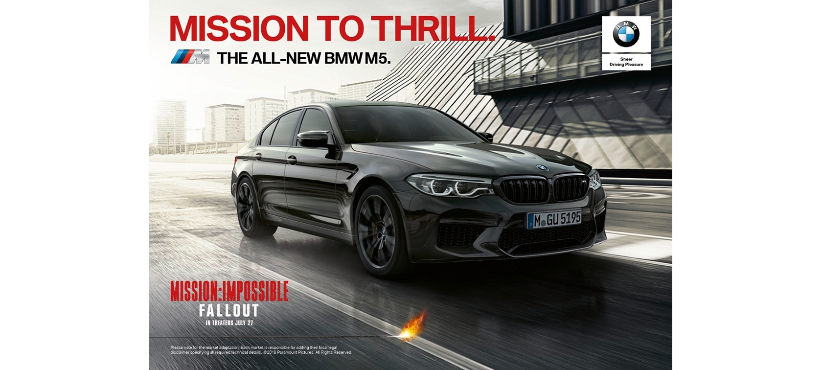 BMW M5 Mission Impossible