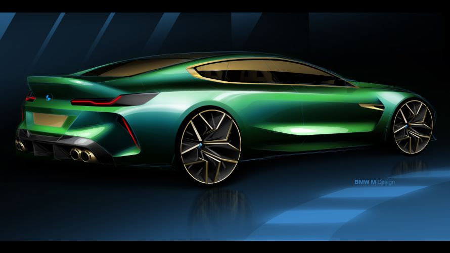 BMW Concept M8 aesthetics BMW Concept M8 aesthetics