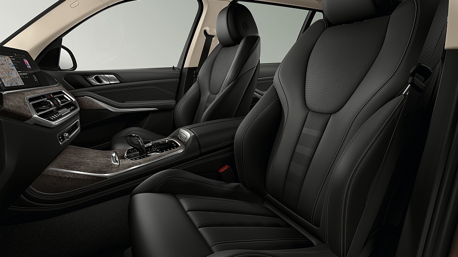 BMW Individual Leder Merino Feinnarbe Schwarz/Braun