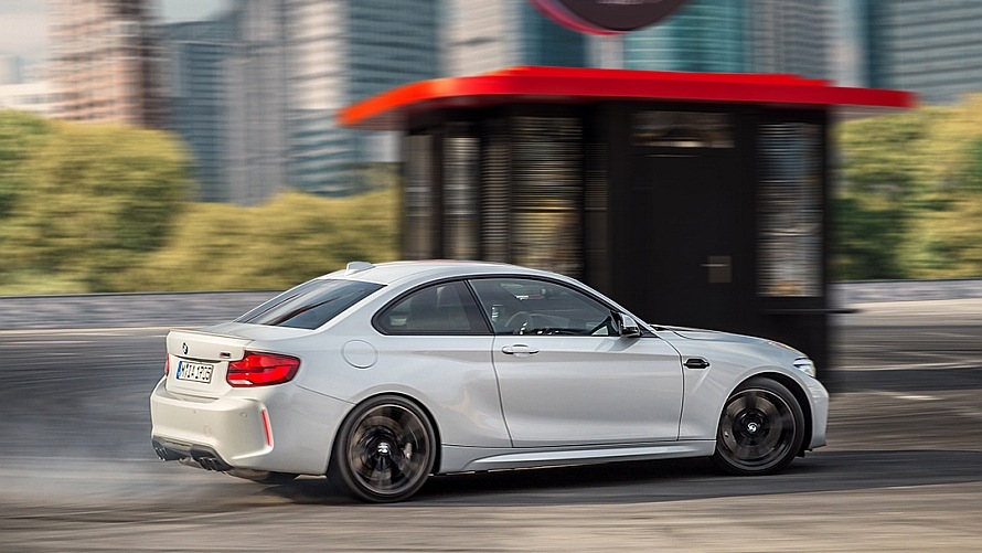 BMW M2 Comeptition in Hockenheim Silber