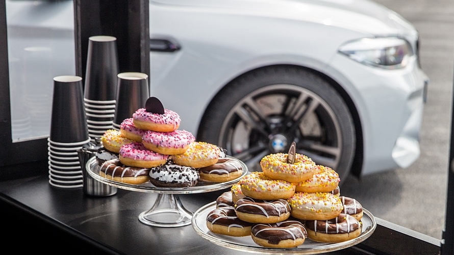 BMW M2 Comeptition in Hockenheim Silber
