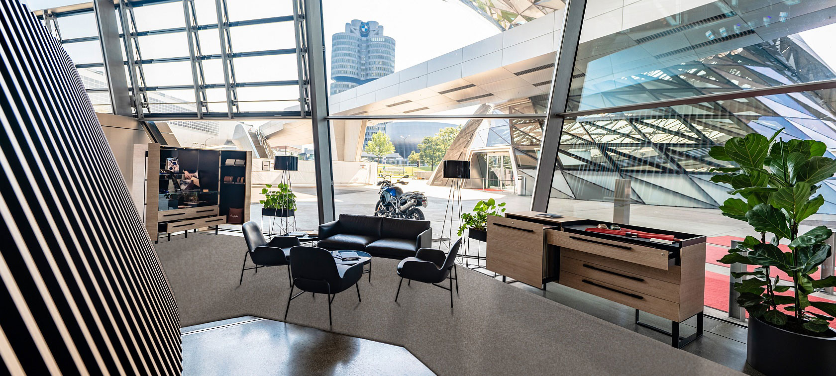 The BMW Individual Lounge at BMW Welt Munich