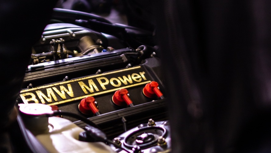 E30 BMW M3 Sport Evolution S14 Motor