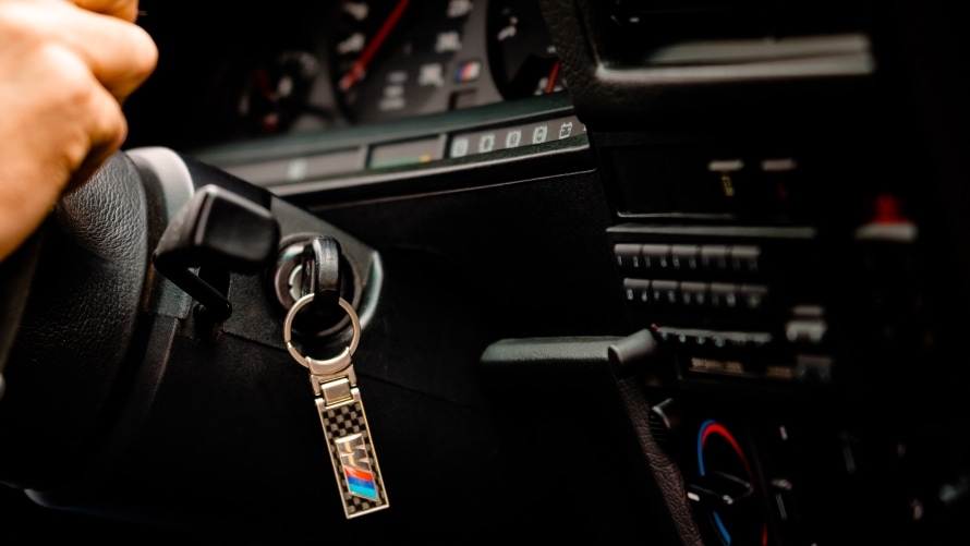 E30 BMW M3 Sport Evolution Zündschlüssel