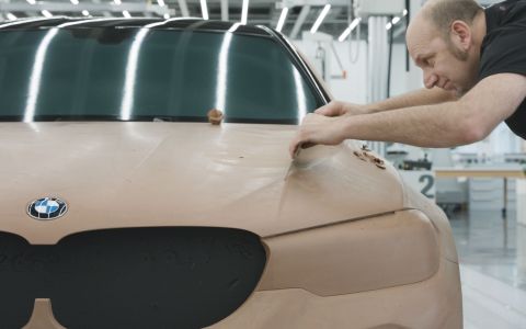 bmw clay model