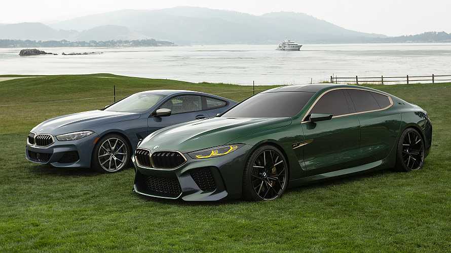 BMW M850i xDrive und BMW Concept M8 Gran Coupé