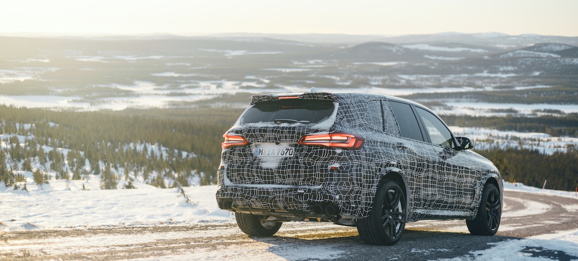 Schwedisch Lappland im Winter - hier testet BMW M seine Fahrzeuge