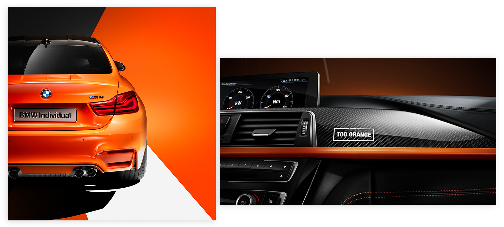 BMW M4 Coupé BMW M4 Coupé Fire Orange non-metallic