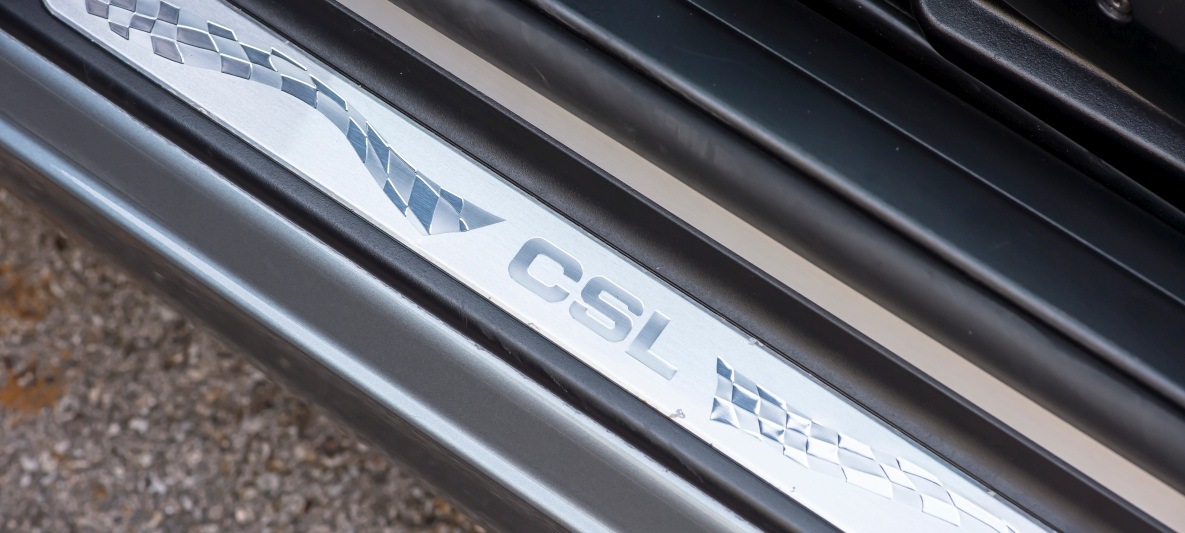 BMW M3 CSL Schriftzug Einstiegsleiste BMW M3 CSL Schriftzug Einstiegsleiste