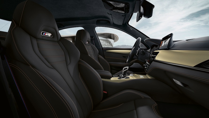 Interieur des BMW M5 Edition 35 Jahre