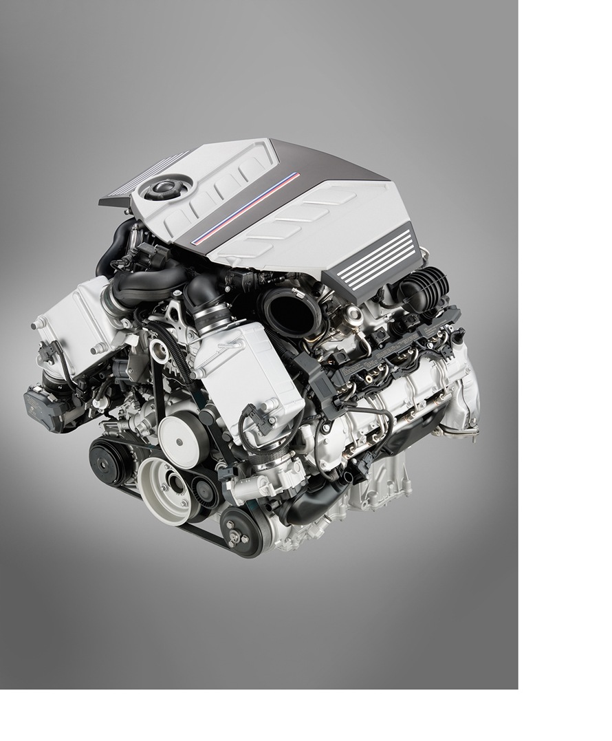 Der Motor des BMW X5 M (E70)