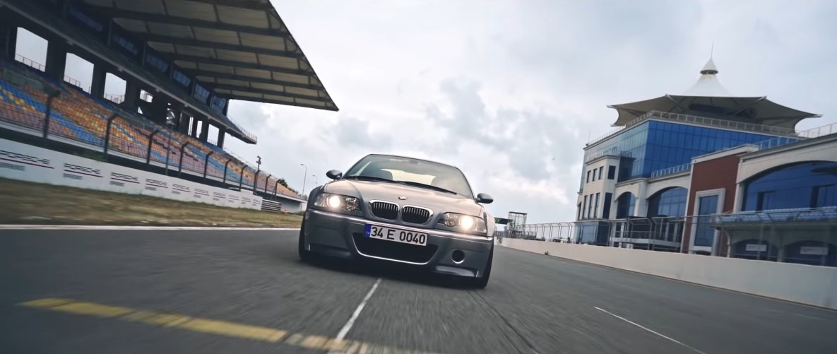 The BMW M3 CSL of Can Eyilik in Istanbul