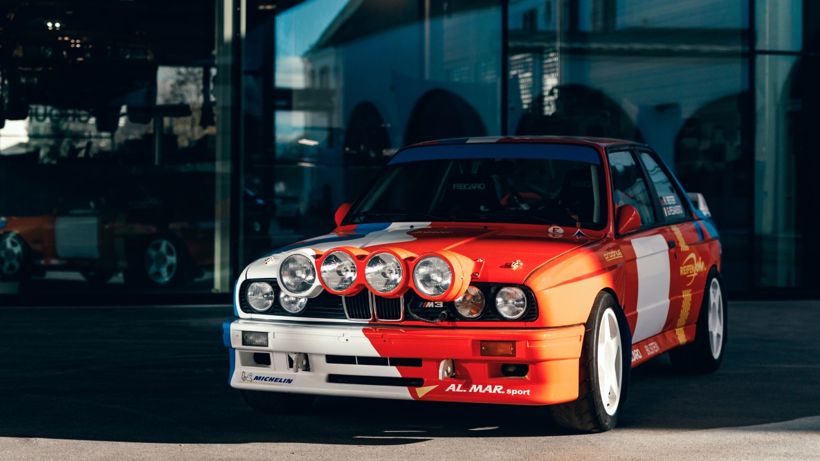 Der BMW M3 E30 der BMW Classic für das GP Ice Race 2020