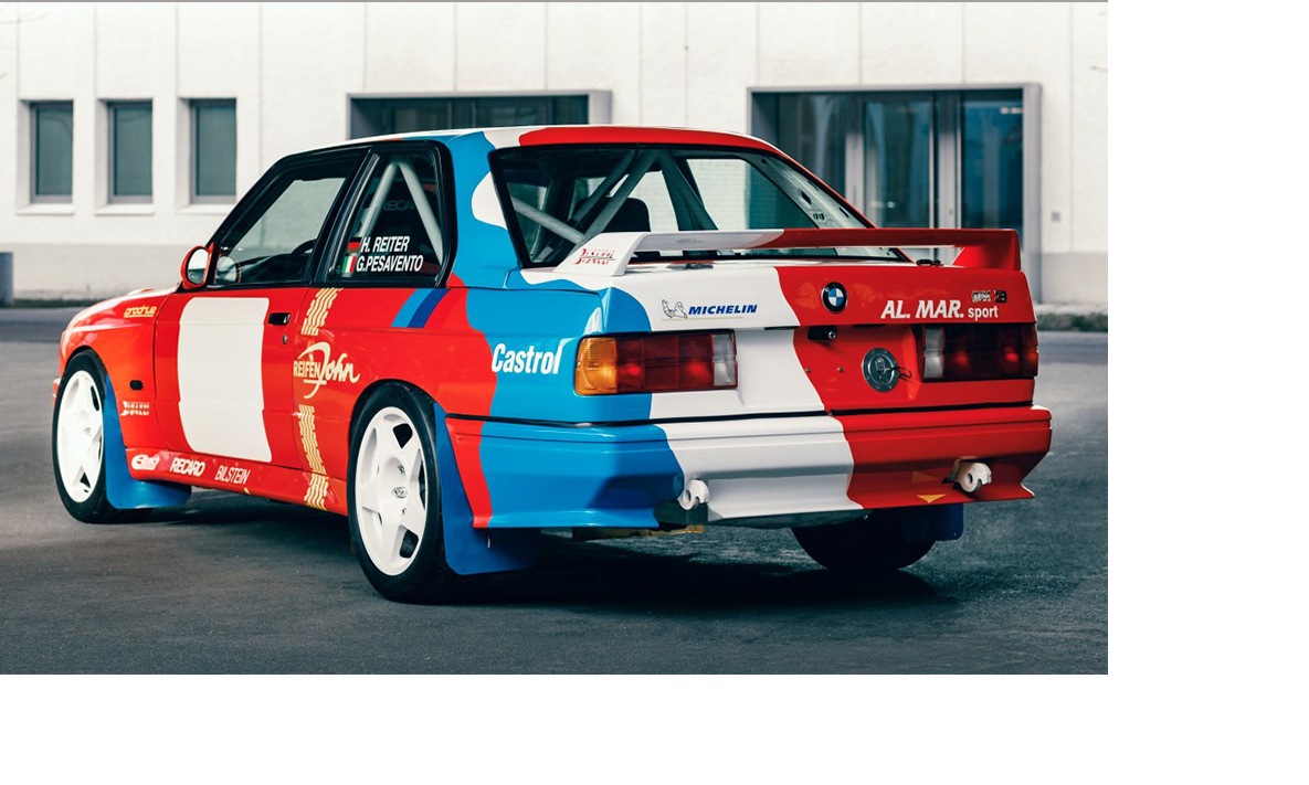 Der umgebaute BMW M3 E30 für das GP Ice Race 2020