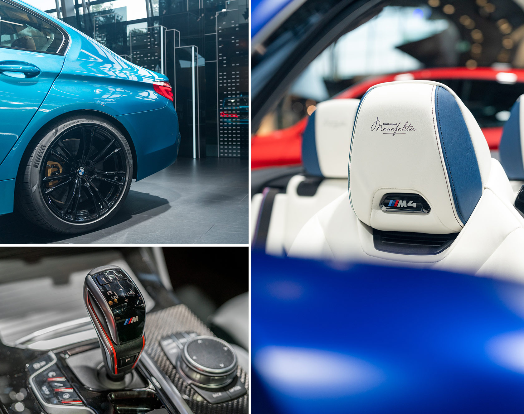 BMW M5 in Snapper Rocks Blau und BMW M4 Cabrio 