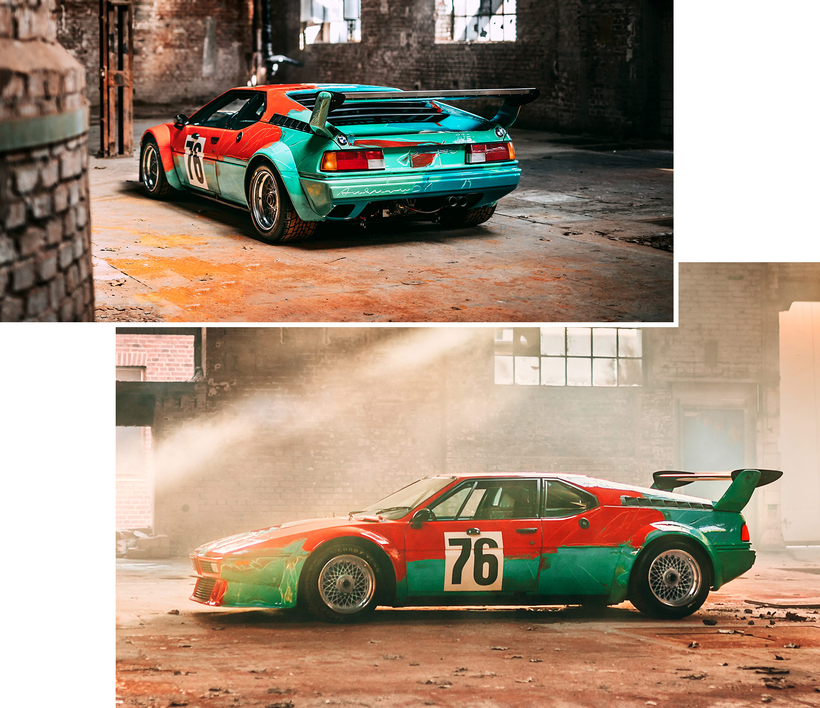BMW M1 Artcar by Andy Warhol
