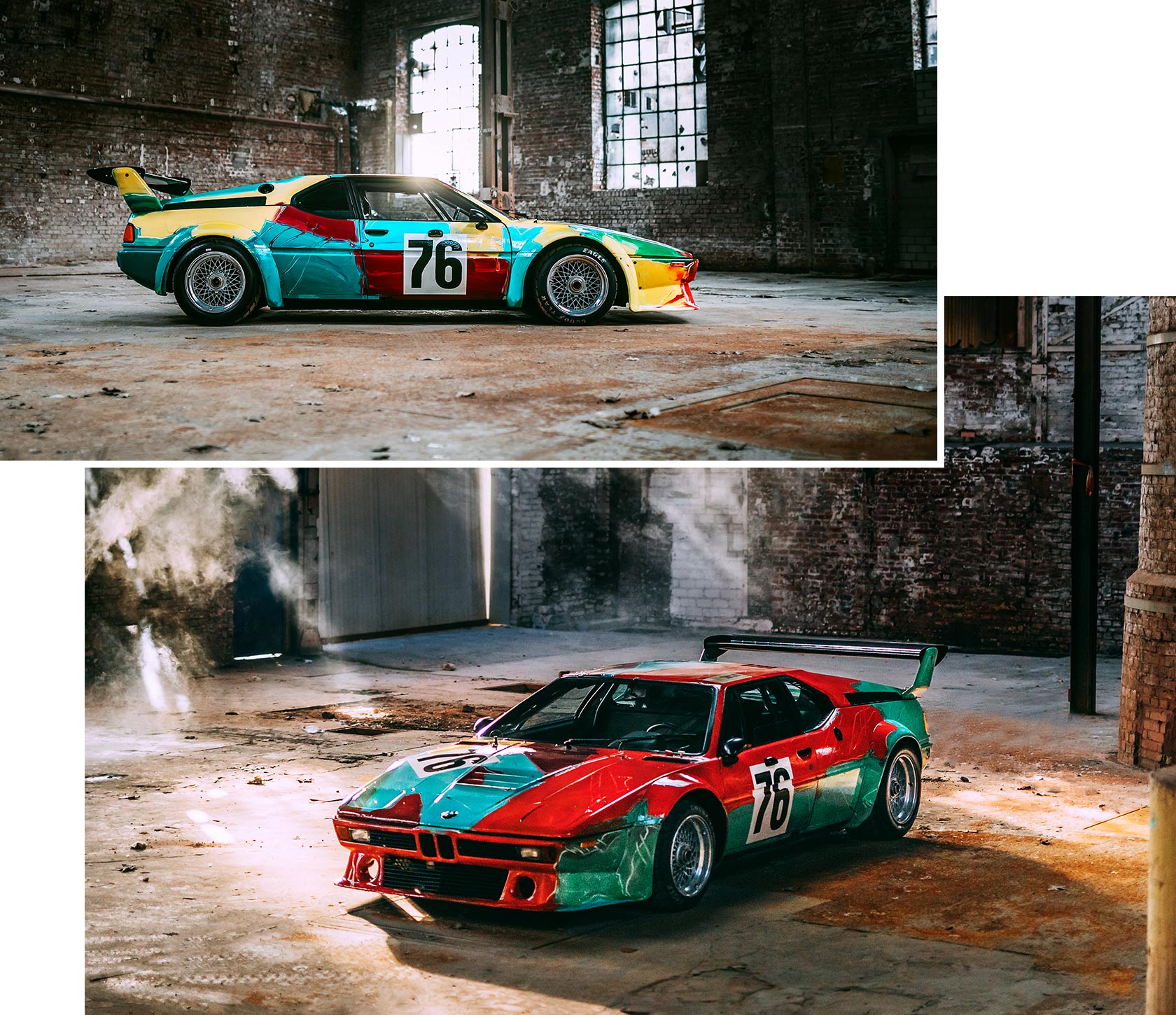 BMW M1 Artcar by Andy Warhol