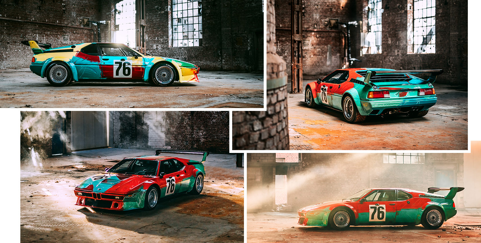 BMW M1 Artcar by Andy Warhol