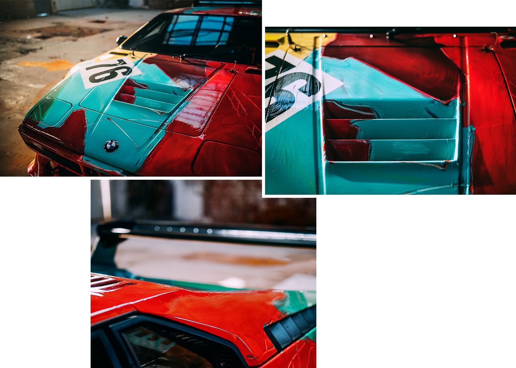 BMW M1 Artcar by Andy Warhol