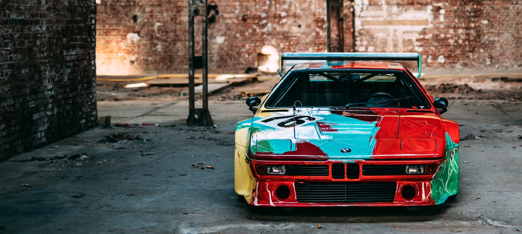 BMW M1 Artcar by Andy Warhol