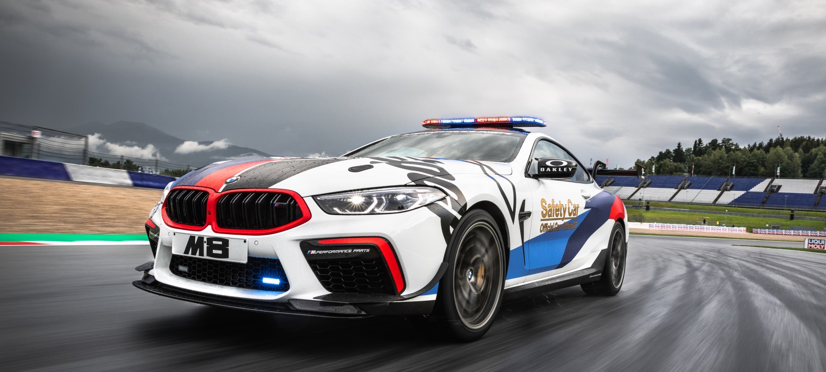 BMW M8 MotoGP Safety Car Video
