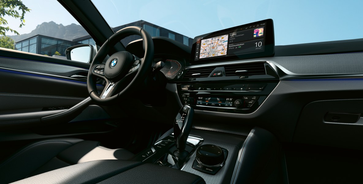 Interior of the M Sport Edition for the BMW 5 Series