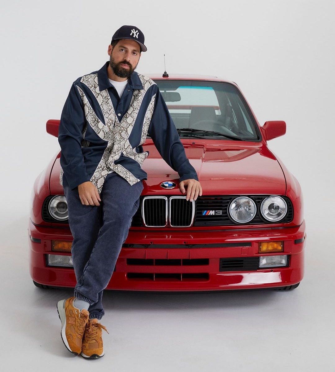 Kith Founder Ronnie Fieg with his BMW M3 E30