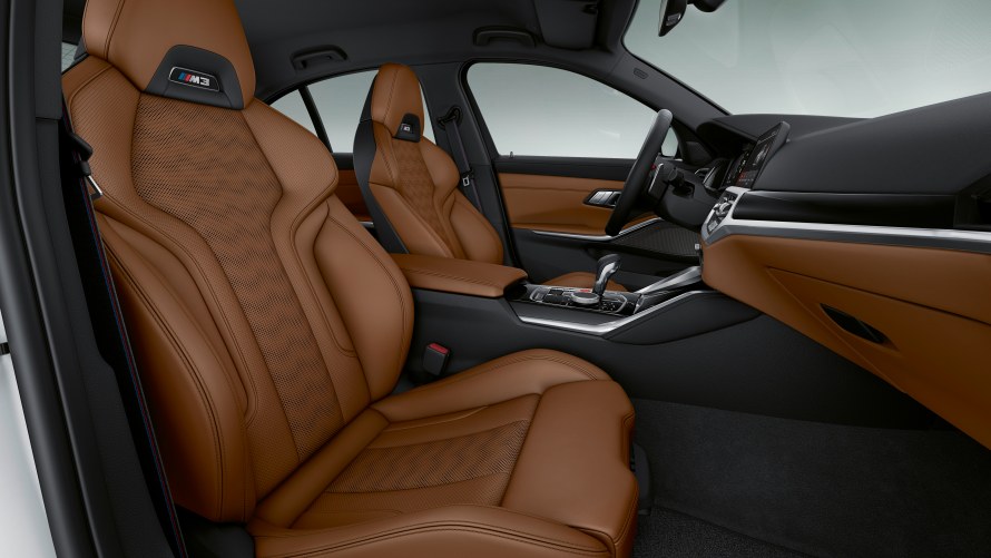 BMW Individual Volllederausstattung Merino Tartufo mit erweiterten Umfängen 
