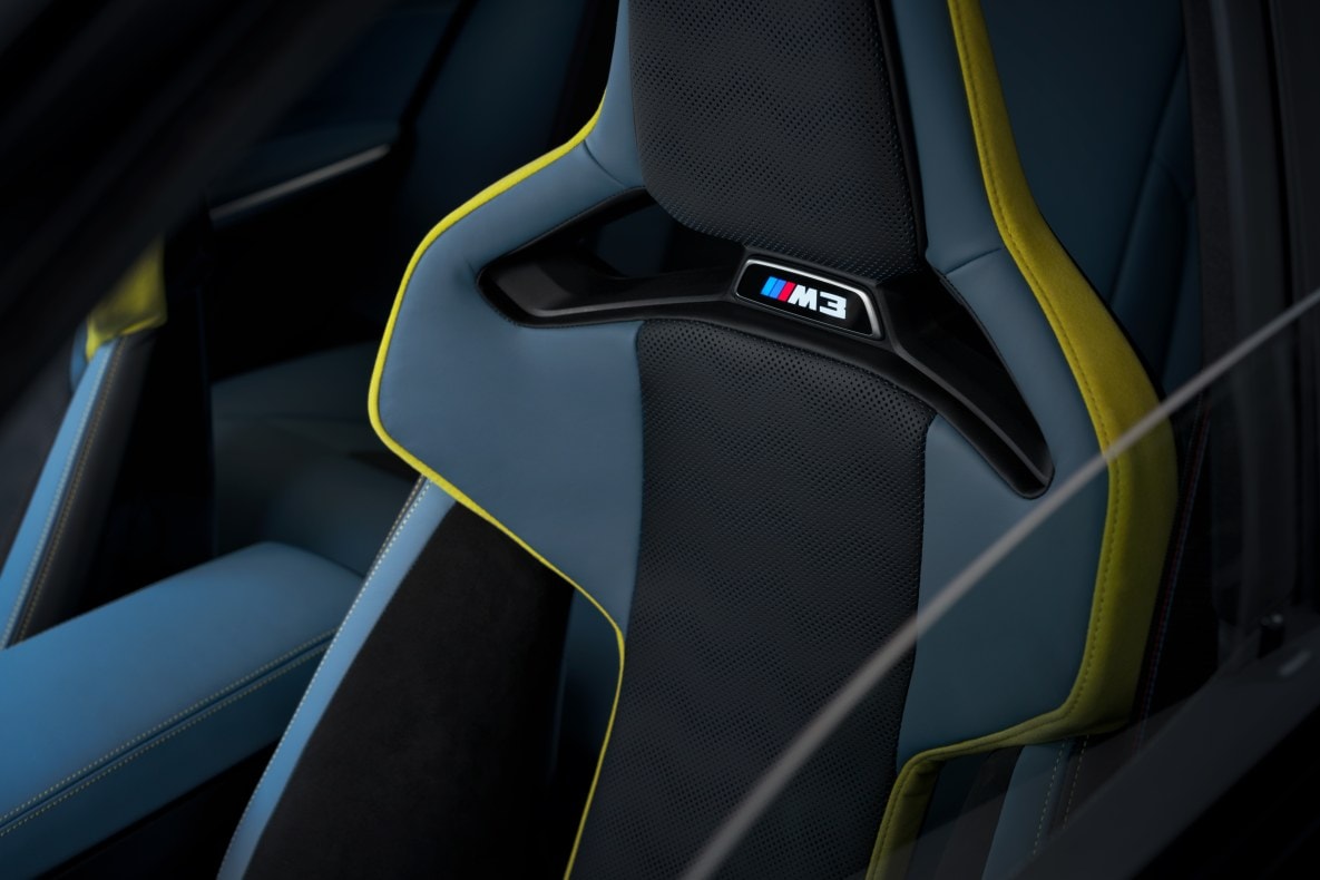 BMW M Carbon bucket seat BMW M Carbon bucket seat in the BMW M3 Sedan