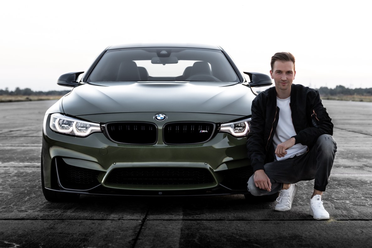 David DSCHMDT mit seinem BMW M4