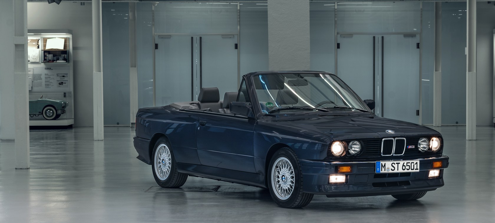 BMW M3 E30 Cabrio in der BMW Classic