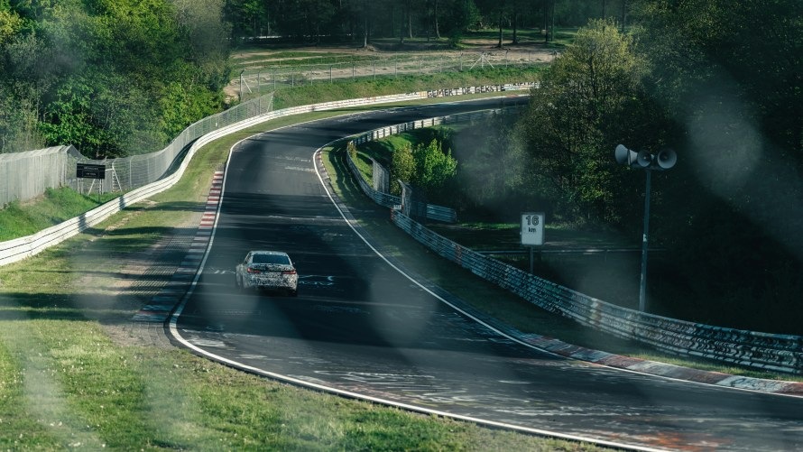 Der neue BMW M3 G80 auf dem Nürburgring