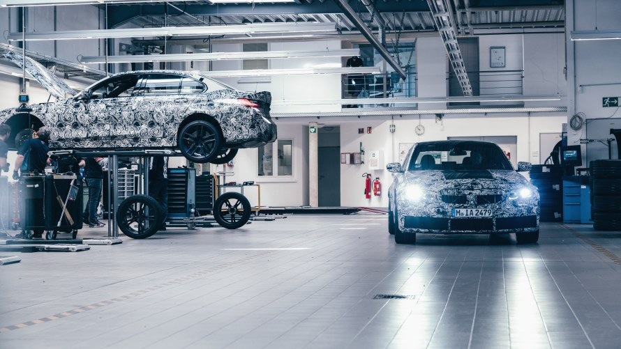 Der BMW M3 G80 im BMW M Testcenter Nürburg