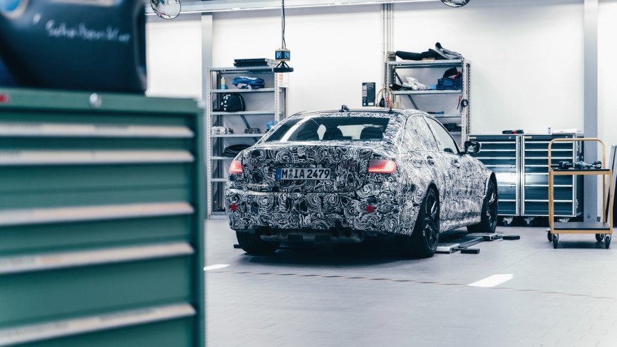 Der BMW M3 G80 im BMW M Testcenter Nürburg