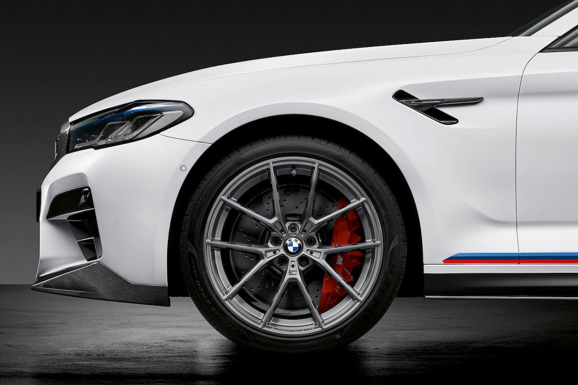 Nouvelle gamme d'accessoires BMW M Performance pour la nouvelle BMW Série 5  et la BMW M5 Competition.