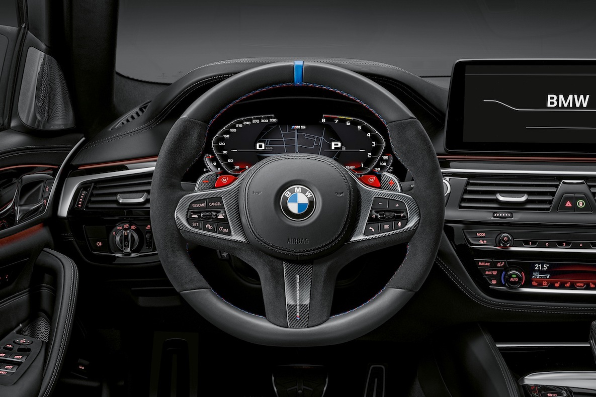 Nouvelle gamme d'accessoires BMW M Performance pour la nouvelle BMW Série 5  et la BMW M5 Competition.