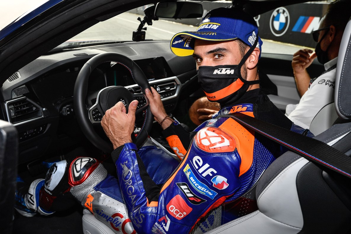 Miguel Oliveira im neuen BMW M4