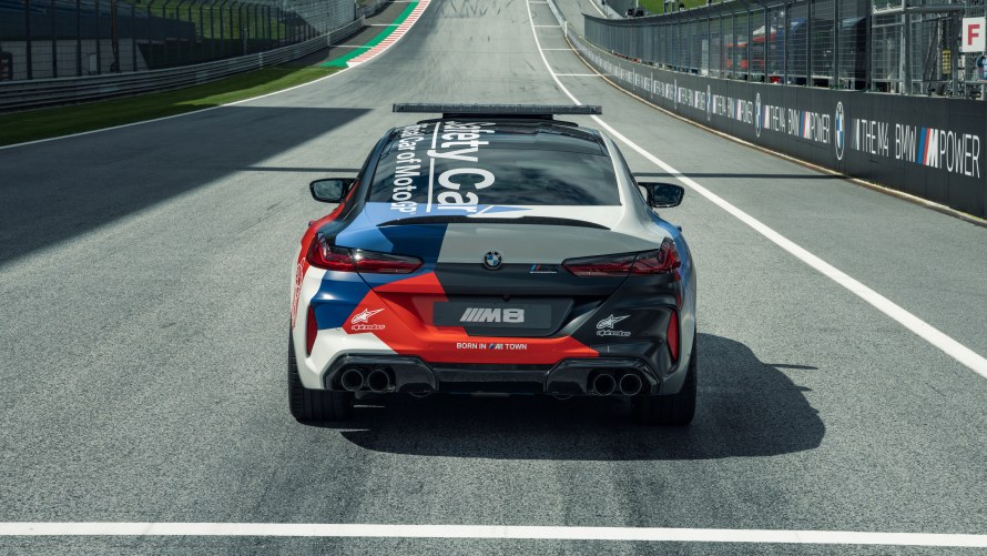 BMW M8 Gran Coupé MotoGP Safety Car.