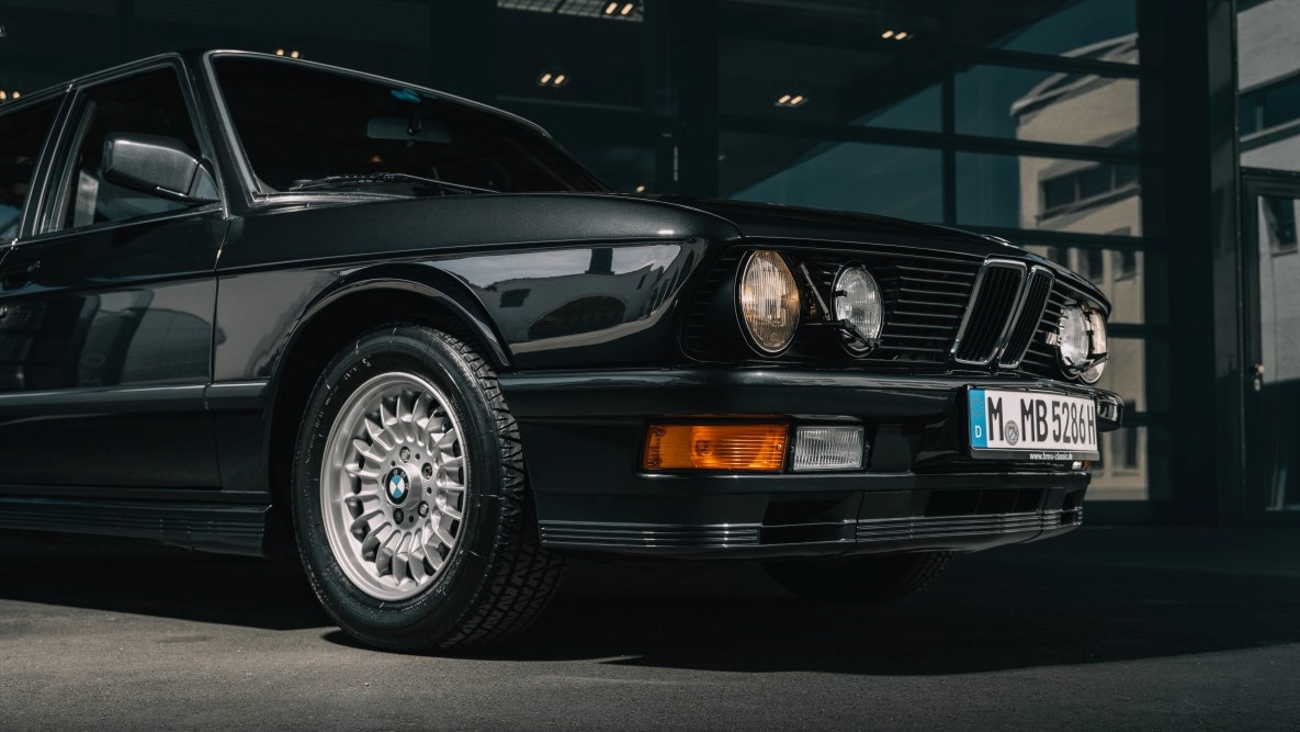 The BMW M5 E28 from 1985