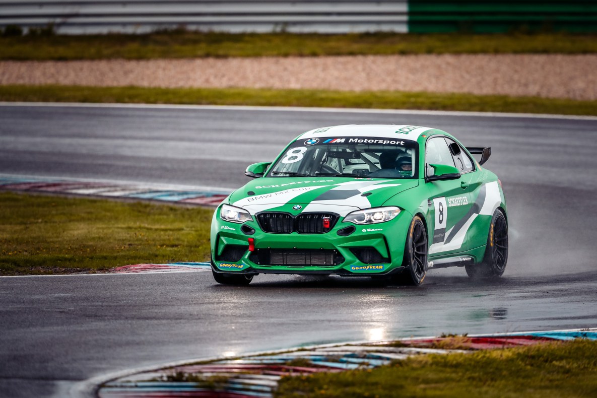 BMW M2 CS Racing bei den Vorbereitungen für den BMW M2 Cup 2021