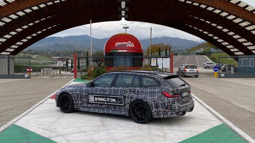 BMW M3 Touring am Mugello Circuit