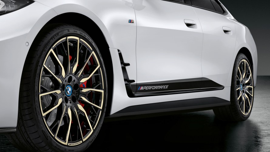 M Performance Seitenfolierung Frozen Black