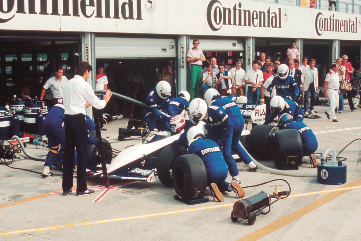 Brabham BMW pit stop (1983)