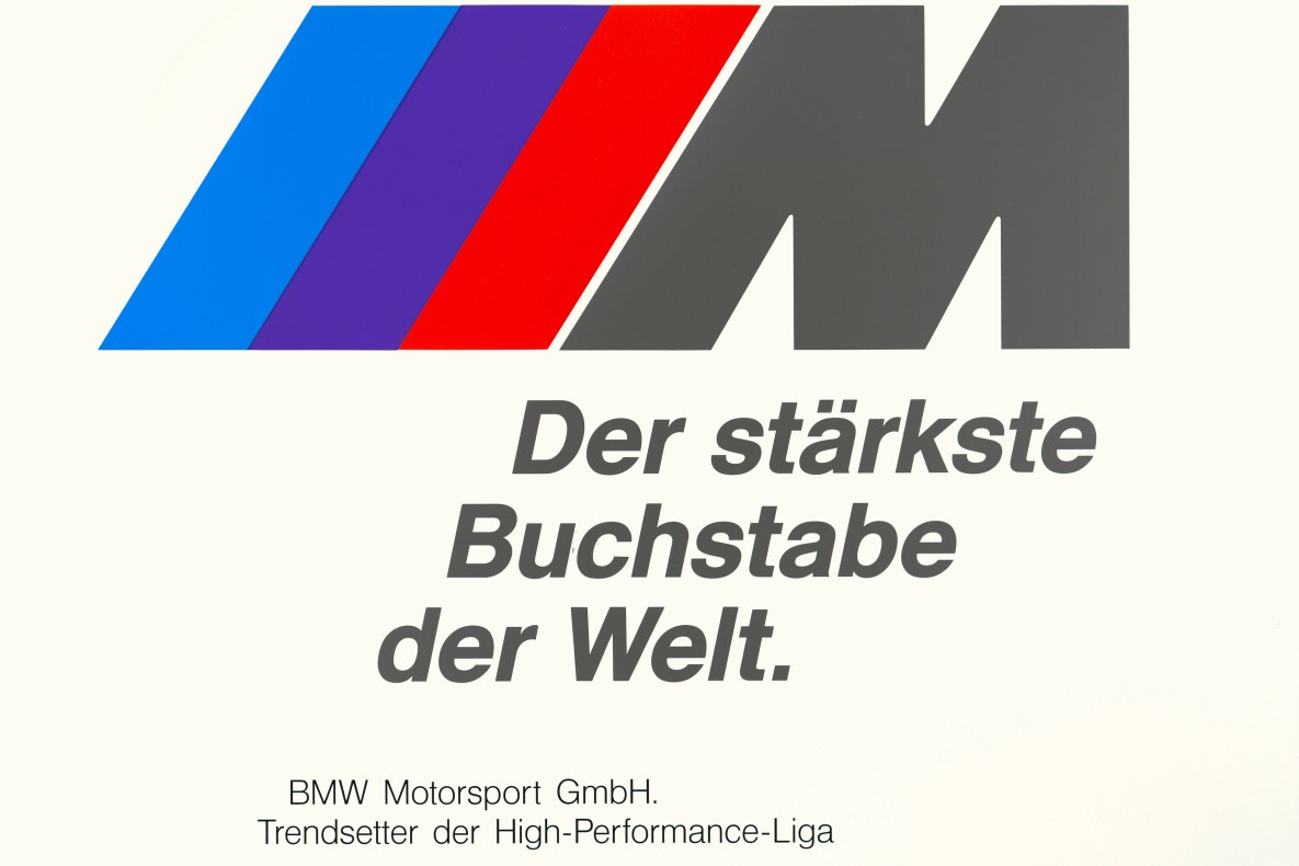 Early logo of BMW Motorsport GmbH 