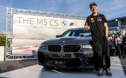 Fabio Quartararo wins BMW M Award 2021